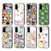 HK13 Lovely Kitty MixBlack Sofe Case for Xiaomi Poco X6 X4 M5 M6 F5 F6 C65 C55 C50 C51 C40 Pro Redmi 14C A3X 13C 12C 11T 10A 9C Note 7 6 8A Plus