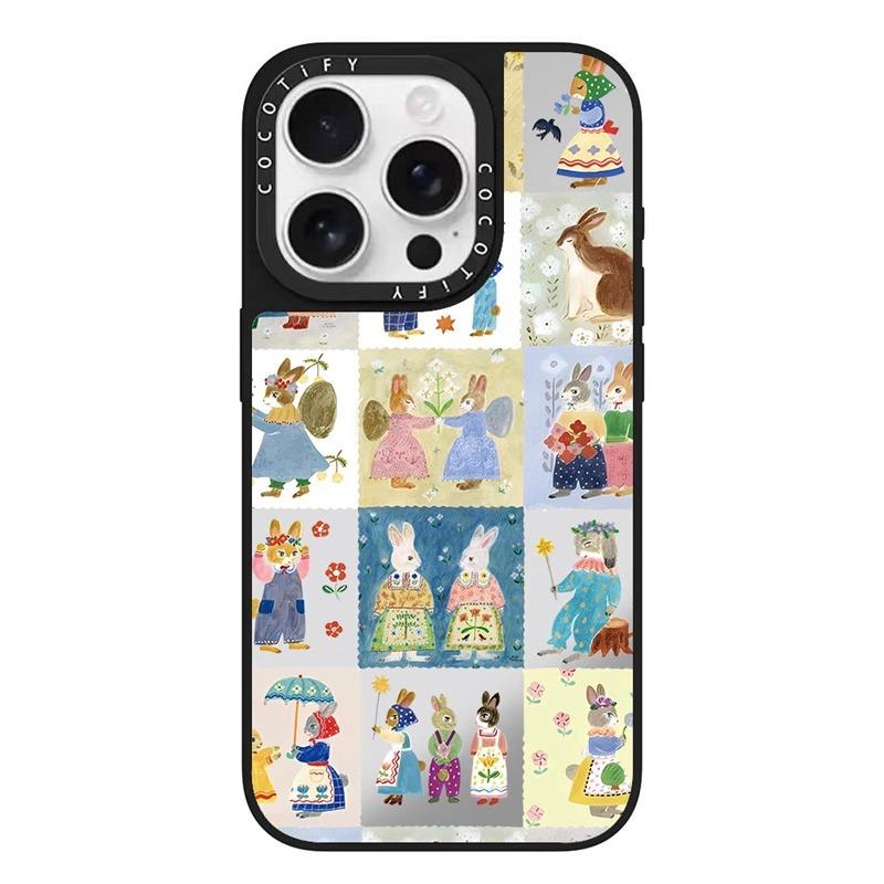Кролик Кот для Apple 16promax Чехол для мобильного телефона для IPhone15plus/14pro/13/12 Высококлассный