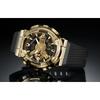 Casio Серия Full Metal Three Eyes Водонепроницаемость 200 метров Кварцевый механизм Стальной ремешок Мужские часы Золотые GM-6900G-9PR