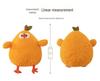 Orange Dumpling Plush: Cute Little Yellow Chicken Doll