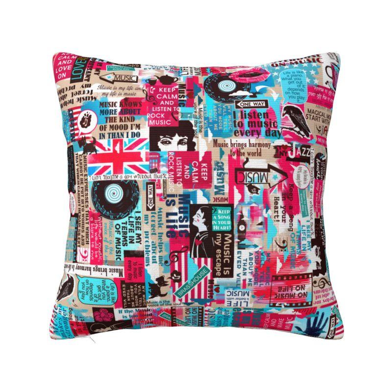 Custom Heart Of British Flag Cushion Covers United Kingdom UK Proud Soft Nordic Pillows Home Decoration