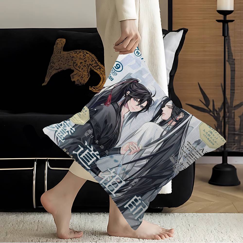 Аниме Грандмастер Мо Дао Цзу Ши Mdzs Подушка Чехол для подушки Наволочка Гостиная Диван Домашний декор