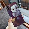 Милый Мультяшный Чехол-Сова для iPhone 16 15 14 12 11 13 Pro Max 12 13 mini XR 15 16 Plus 16e Защитный Корпус
