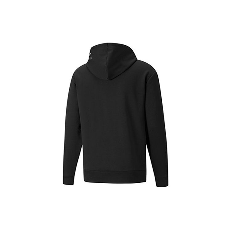 Puma Утепленная мужская куртка с капюшоном на флисовой подкладке, черная 84652801
