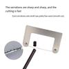 Portable Handheld Metal Wire Cutter Precision Cutting Tool for Wood Plastic Carbon Fiber Tube DIY Stainless Steel Mini Wire Saw