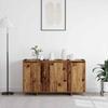 Sideboard Reclaimed Wood 135 x 41 x 75 cm Wood Based Panel