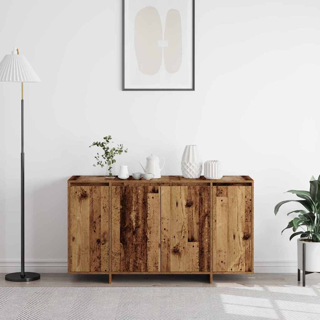 Sideboard Reclaimed Wood 135 x 41 x 75 cm Wood Based Panel