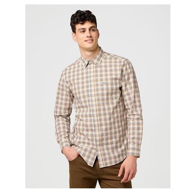 Рубашка Wrangler 1 PKT POPLIN SHIRT