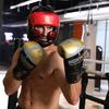 Головной убор, шлем для кикбоксинга, мужской и женский шлем из искусственной кожи, каратэ, муай тай, бокс, свободный бой, тренировочное оборудование для ММА
