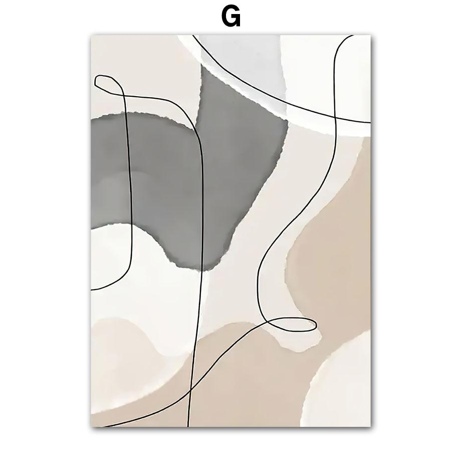 Перо одуванчика, гинкго билоба, абстрактные постеры на скандинавскую тему и принты, настенная живопись на холсте, настенные панно для декора гостиной