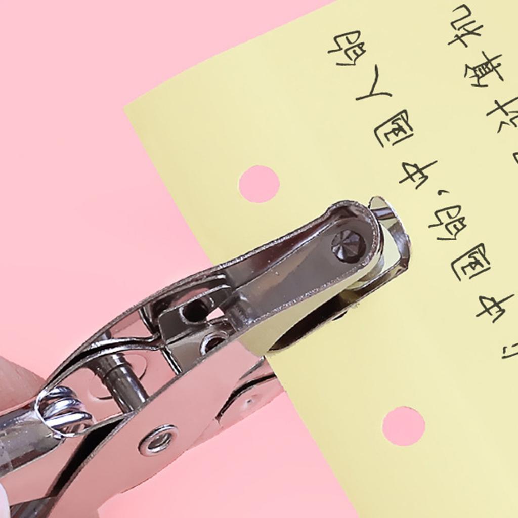 3mm 6mm Single Hole Punch Round Hole Punch Pliers Practical Metal Punching Pliers for Paper Photos Greeting Cards