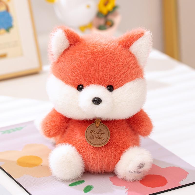 Genuine Cute Pet Zoo Series Plush Toys Cute Little Animal Doll Children's Birthday Gift 2026