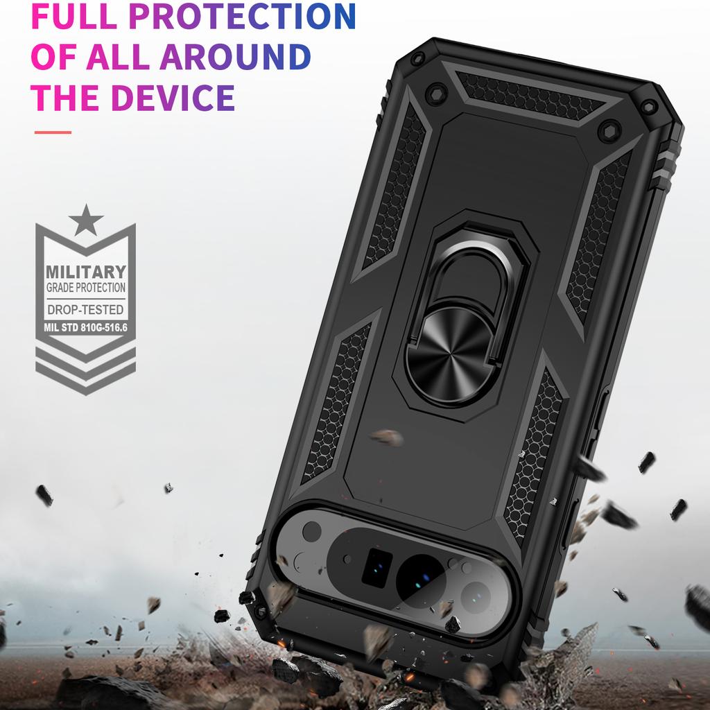 Для Google Pixel 9 Pro XL Чехол Противоударная Подставка ПК+ТПУ Чехол для Телефона