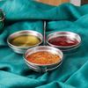 3 Cup Egg Poaching Pan with Grab Handle Omelette Maker Dip Dish Egg Cooker Mold  Egg Tart
