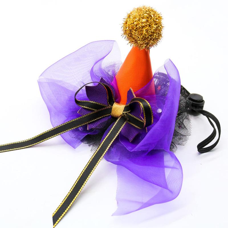 2 шт. стильная кепка для домашних собак, кошек, регулируемая шапка с узором тыквы для маленьких собак, домашних животных, аксессуары для ухода за собаками, поставщик домашних собак