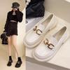 Shoes for Women  Spring New Round Toe Women's Loafers British Style Student Uniform Shoes Simple and Versatile Girls Pumps