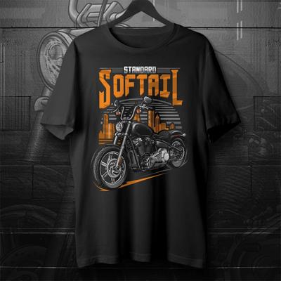 20202024 Models USA HD FXST Softail Standard Motorcycle TShirt 100 Cotton ONeck Short Sleeve Summer Casual Unisexs Tshirt