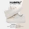 Global Platform White Shoes Women's Spring ZHQ5915 New Popular Versatile and Lightweight Student Shoes Women's Board Shoes