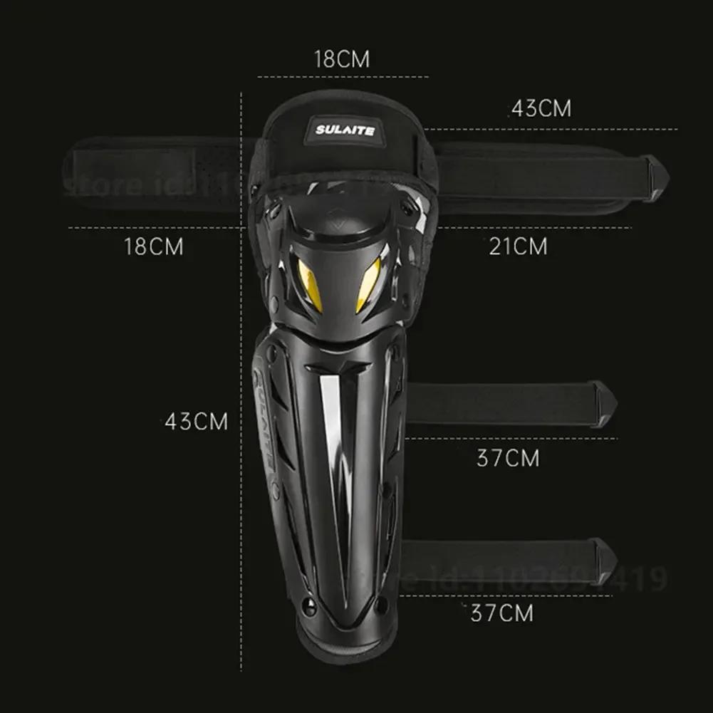 SULAITE Motocross Knee Pads Moto Protection Riding Elbow Guard Motorcycle Motorbike Off-road Racing MTB Knee Pads