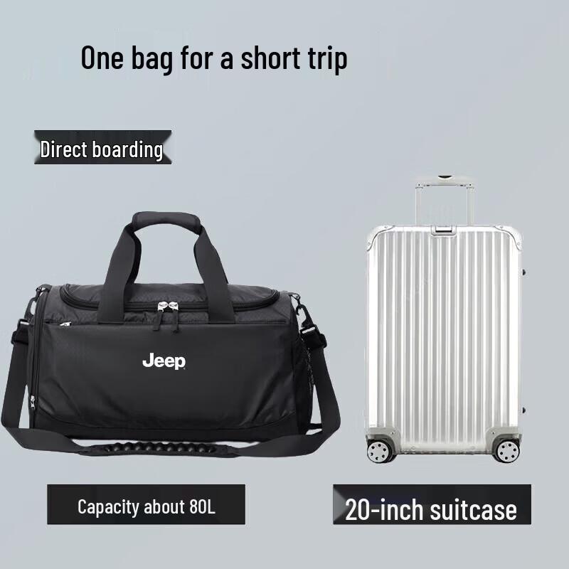 JEEP Men's Large Capacity Travel Duffle Bag