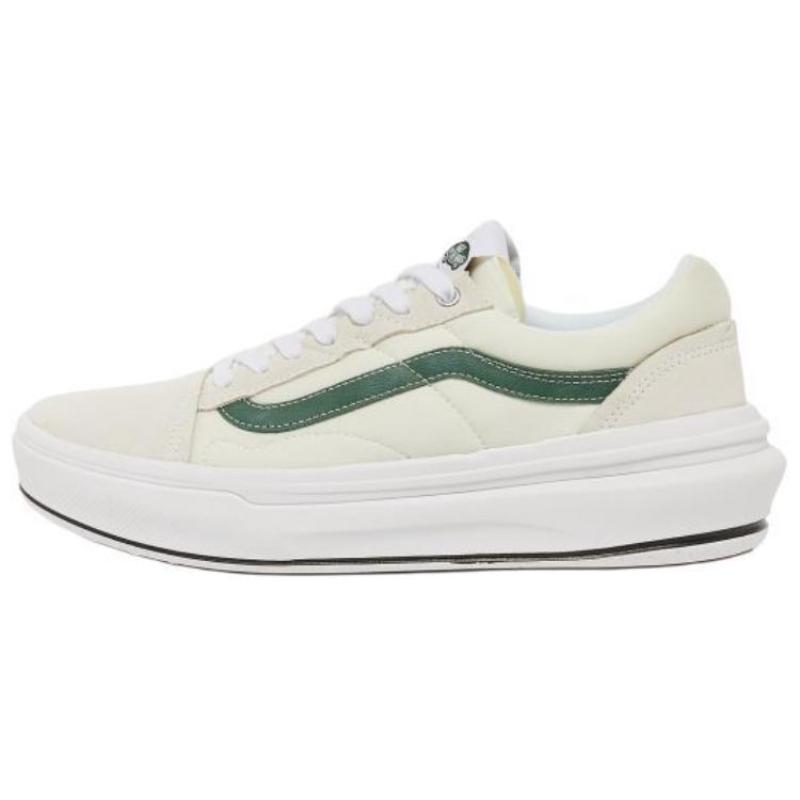 Vans Old Skool Низкие кеды для скейтборда Мужские Белые Зеленые Кроссовки VN0A7Q5EYQ1