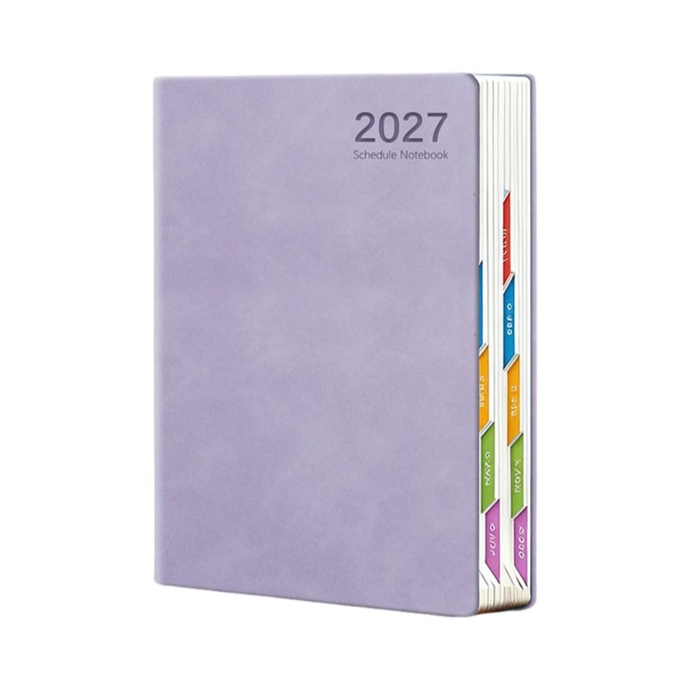 English/Spanish 2027 Daily Planner Notebooks 320 Pages Efficiency Schedule Notebook Students
