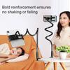 Magnetic Phone Tablet Holder Shock Absorption Bike Phone Holder Long Arm Clamp Phone Holder for Bedsides Desks Cars