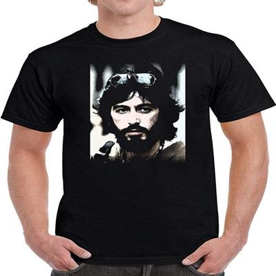 NOTEE Мужская футболка Serpico Аль Пачино 7S Полицейский Культовый Фильм Фан Футболки Черный