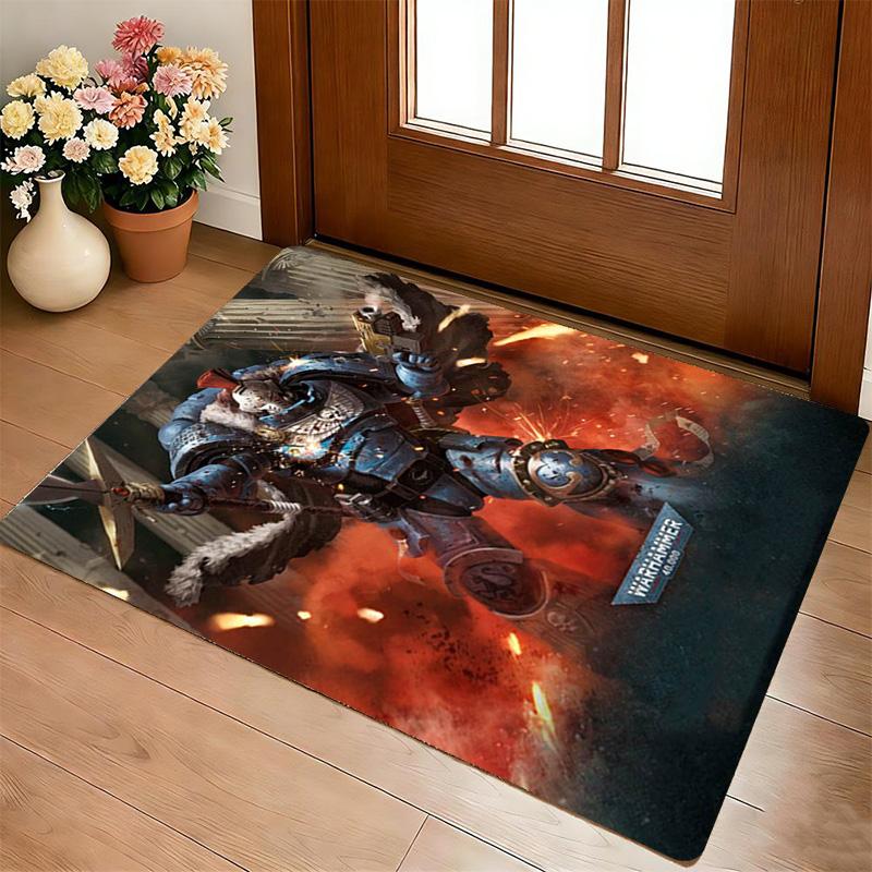 Ковер для гостиной Warhammer Нескользящий Ковер Мягкий Ковер для Спальни Игровой Комнаты Дивана Офиса Домашний Декор Придверный Коврик Рождественский Подарок C9302331