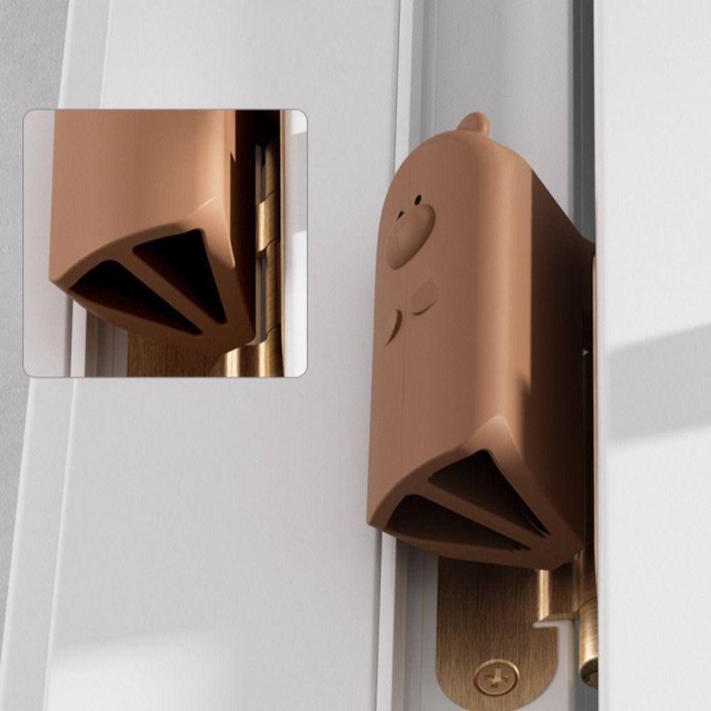 Защита от защемления пальцев Блокиратор зазоров в дверных швах Предотвращение травм при входе в дверь Защитная дверная решетка для ванной комнаты