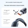 Плетеный кабель Type-C для быстрой зарядки, совместимый с Apple