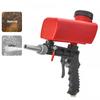 Adjustable Pneumatic Sandblasting Gun Set 90psi Portable Home Sandblasting Machine Gravity Handheld Gun Set Rust Removal Device