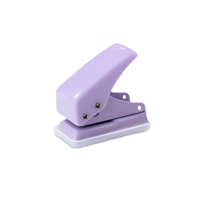 Compact Single Hole Punch for Loose Leaf Binder - Student Stationery Tool
