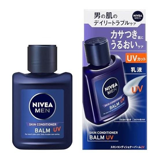 Nivea Men Бальзам-кондиционер для кожи УФ-лосьон Мужской для сухой кожи Увлажнение Защита Предотвращает пятна веснушки SPF25PA++ Без спирта