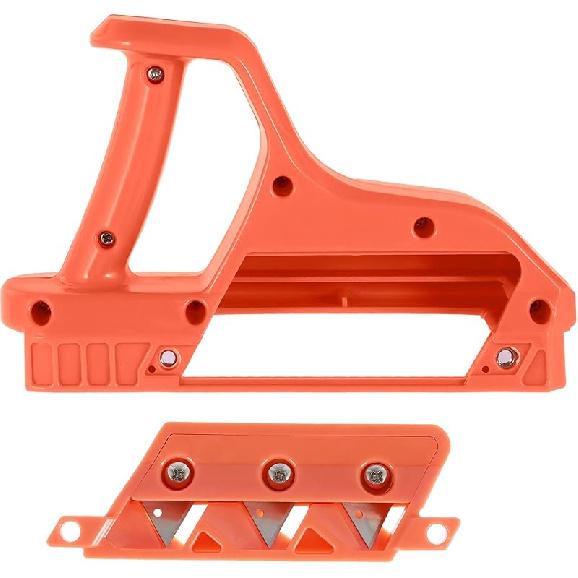 Быстрый резак для гипсокартона, Точный фаскорез для гипсокартона 45° 60° с 10 лезвиями, Пластиковый кромочный инструмент для гипсокартона, Ручной инструмент для кромок гипсокартона, Ручной инструмент для деревообработки