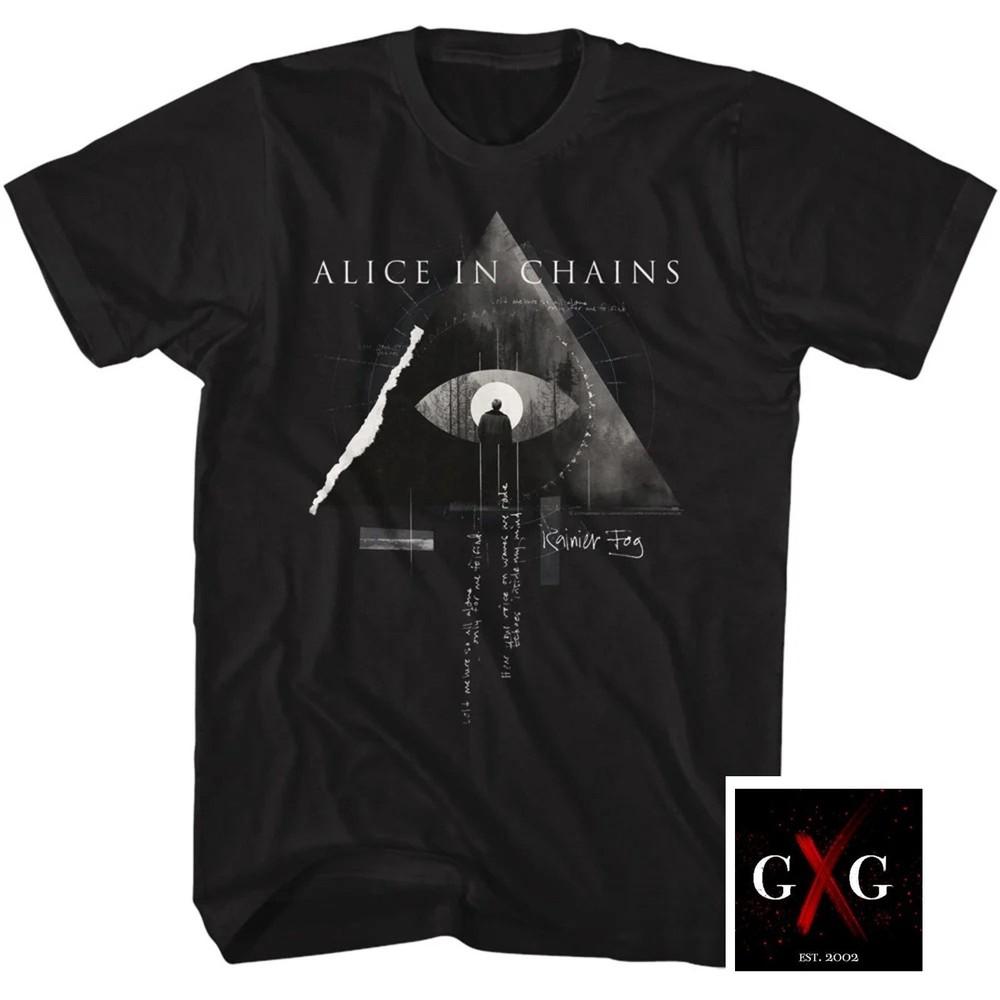 ALICE IN CHAINS cd cvr RAINIER FOG Official SHIRT XL New facelift gives way dirt Unisex T-Shirt