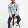 Джинсовая куртка Levis Washed Vintage Single Button, мужские куртки, светло-синие 77380-0014