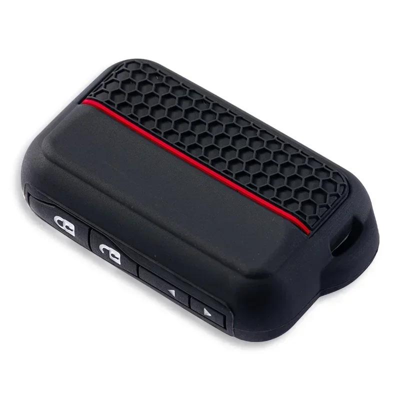Силиконовый чехол для ключа подходит для Starline E90 E60 E91 E61 E63 E65 E85 E92 E95 E96 Автомобильный противоугонный ЖК-пульт ДУ Чехол