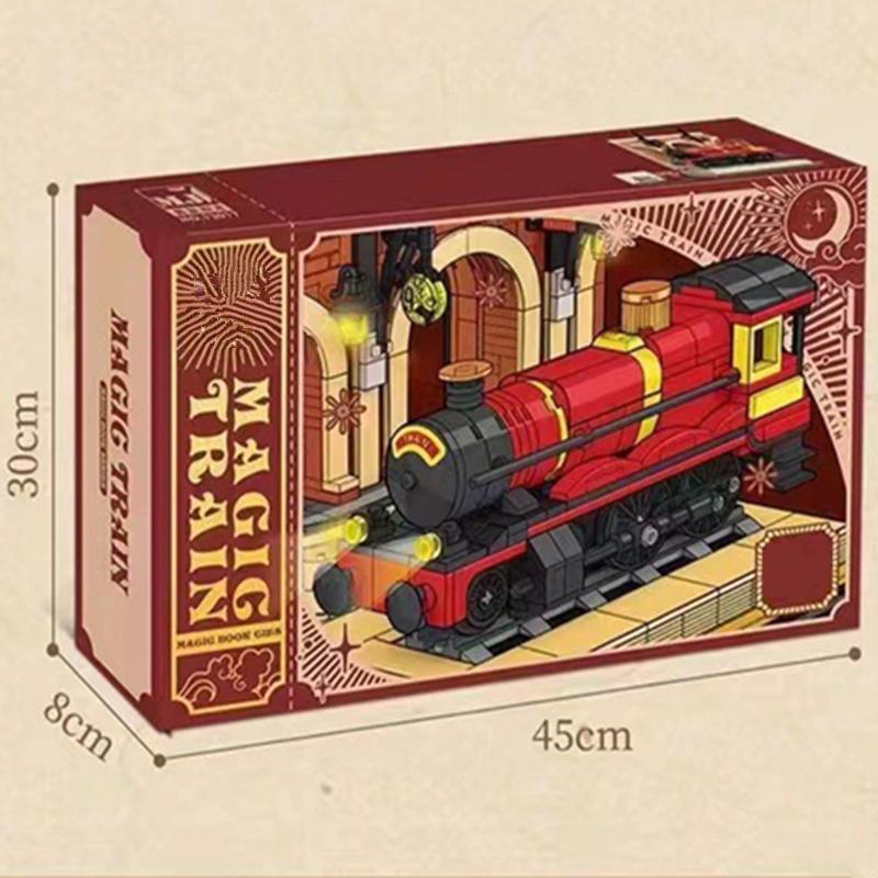 HOT Secrets Train Express Collectors' Edition Books Flying Car 4 Harris Building Blocks Toys Gifts Kits For Boys Children Kids