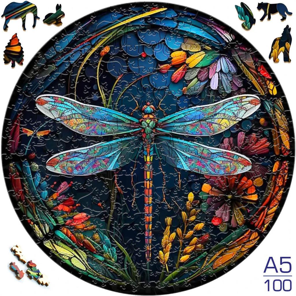 Non-Toxic Koala Animal Jigsaw Puzzles For Adult Or Kids3D Wooden Puzzle Boutique Gift Box Packaging Children Christmas Gifts