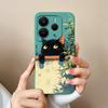 Чехол для Redmi Note 14 Pro Plus Мультяшный Высококачественный Чехол для Телефона Для Xiaomi Redmi Note14 Pro+ Мягкий Жидкий Силикон Задние Крышки