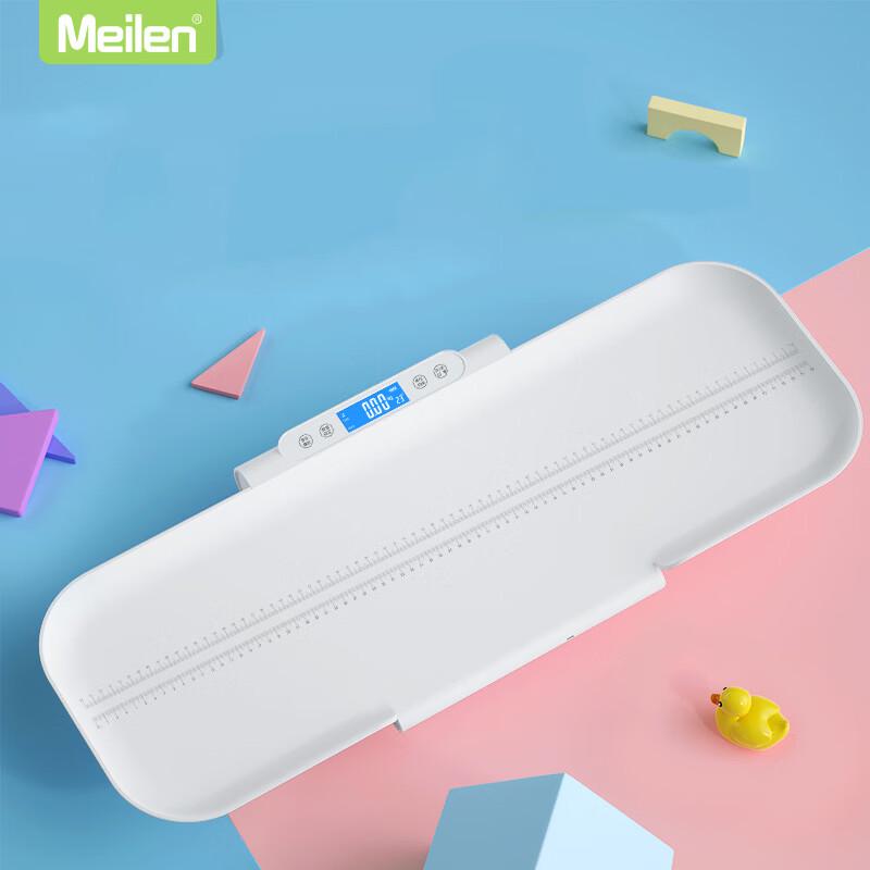Высокоточные детские весы Meilen с линейкой для измерения роста
