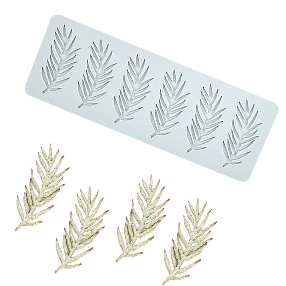 Chocolate Stencil Fondant Mold Cake Decorating Silicone Mould Leaves Leaf Lace Mat Cake Lace Mold