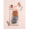 Daiso Tpu Bands 120 Pack Brown