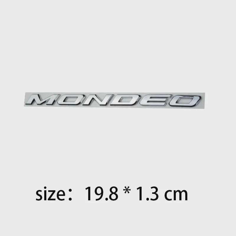 MONDEO Fiesta FOCUS EDGE TITANIUM Letter Badge Car Stickers for Series Car Modified Accessories Trunk Tail Decoration Decal