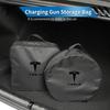 PAJL2 EV Car Valve Charging Cable Storage Box Electric Vehicle Charger Cables Carry Bag For Tesla Model 3 Y S X 2021 Roadster