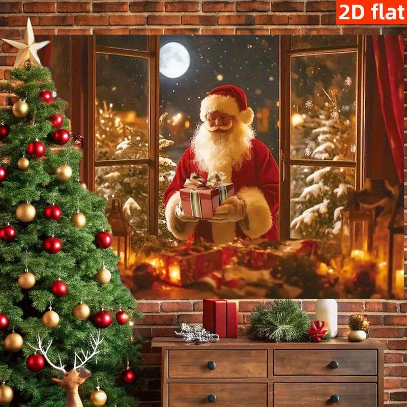 1Pcs Christmas Theme Event Pattern Decoration Background Winter Backdrop Decorations For Photo Studio Photo Booth Party