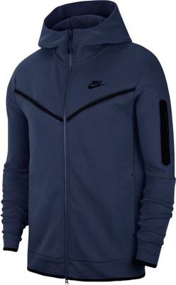 Куртка Tech Fleece Windrunner Full Zip Hoodie (CU4489) midnight navy/black