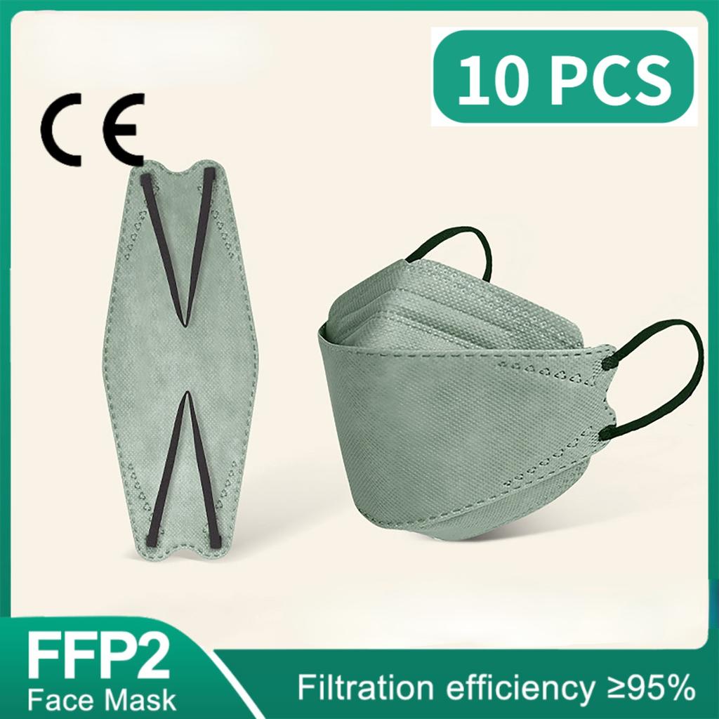 Подходит для детей 4-12 лет, маски FFP2 Morandi, 4 слоя, корейские Homologada Mascarillas FPP2 Niños, черная маска FFP2mask Kids