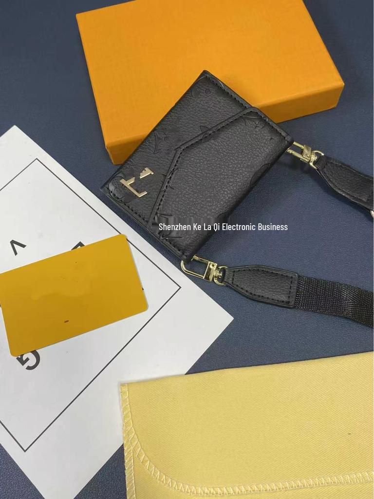 Стильный дорогой кошелек для монет и держатель для карт с дизайном клапана влево-вправо